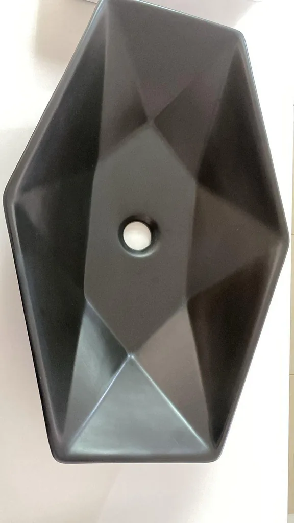 Lavabo Greco diamante negro mate